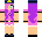 pink and purple police girl