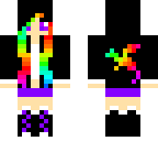 rainbow girl