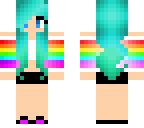 rainbow girl
