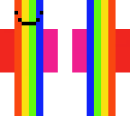rainbow smiley face headphones guy