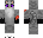 scarred silver cat