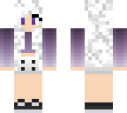 white hair girl