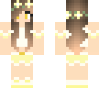 yellow and white flower girl
