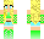 another girl without flowers