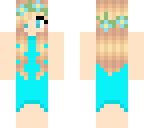 Blue Flower Girl | Minecraft Skin