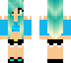 blue girl