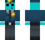 blue slime cop