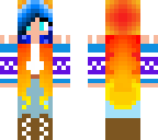 cadenza blue hair