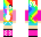 colourfulllllllllllllll girl