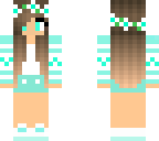 cyan girl