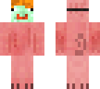 dressed up pig