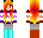 fire and ice girl