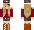 girl skin red
