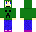 green creeper hoodie