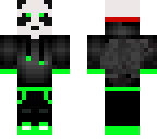 green panda boy