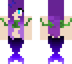 mermaid purple