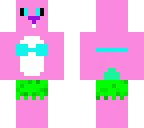 pink bunny-hawaii style