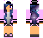 pink galaxy girl