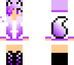 purple fox girl