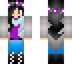 purple girl
