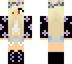 purple tumblr girl