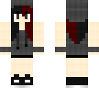 red and black hair