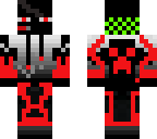 red enderman hoodie