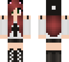 red headed beanie girl