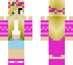 summer flower girl