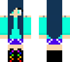 awesome blue girl