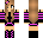 black and pink