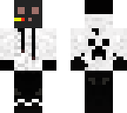 black slime with headphones
