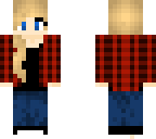 blonde and flannel