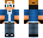 blue and orange ash