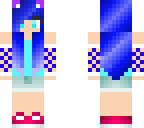 blue fan