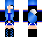 blue fox girl