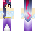 blue haired girl edit