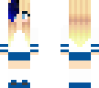 blue haired marygirl yandere high