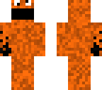 cookie monster orange with arm