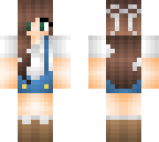 cute overall girl