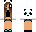 cute panda girl