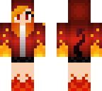 demon fire girl