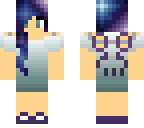 galaxy girl skeleton