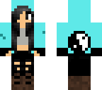 girl aaron with yin yang symbol