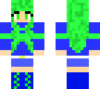 green and blue