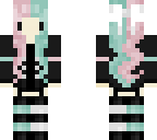 half and half chibi