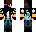 half human half enderman - by cjsmasher