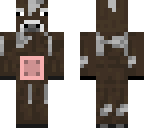 hombre vaca