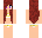hot red headed bikini girl