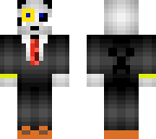 panda in a suit 